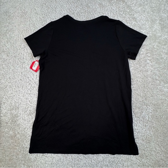 NEW Spanx Perfect Length Short Sleeve Tee in Black. 50169R. Small - Picture 4 of 10